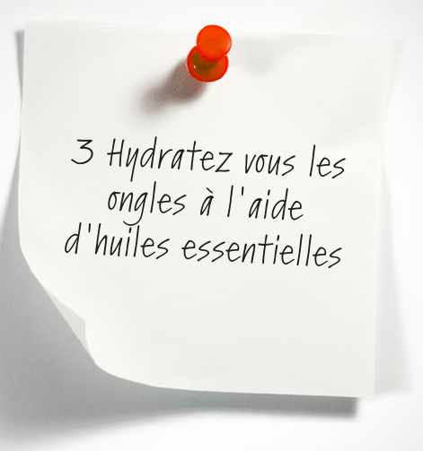 Avoir ou garde de beaux ongles long