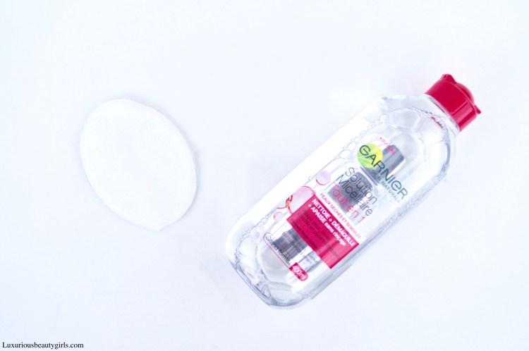 J'ai testé l'eau micellaire de Garnier !