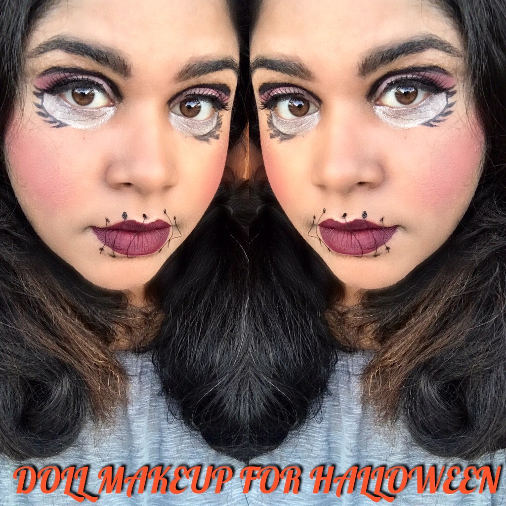 DOLL MAKEUP FOR HALLOWEEN / MAQUILLAGE POUPÉE POUR&nbsp;HALLOWEEN