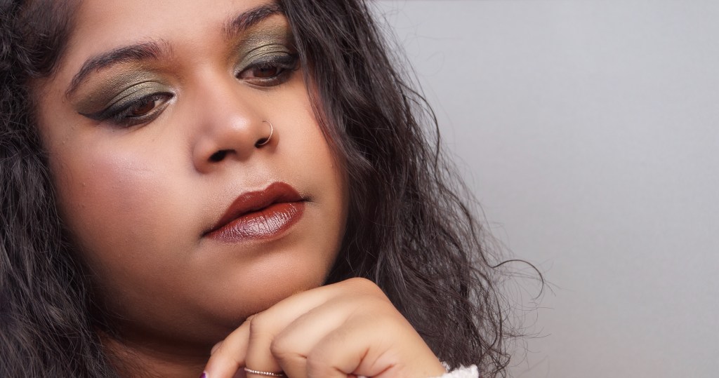 Metallic green smokey eyes makeup&nbsp;tutorial