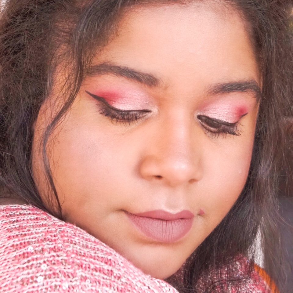 SHIMMERY PINK MAKEUP LOOK FOR CHRISTMAS ⎪MAKEUP TUTORIAL