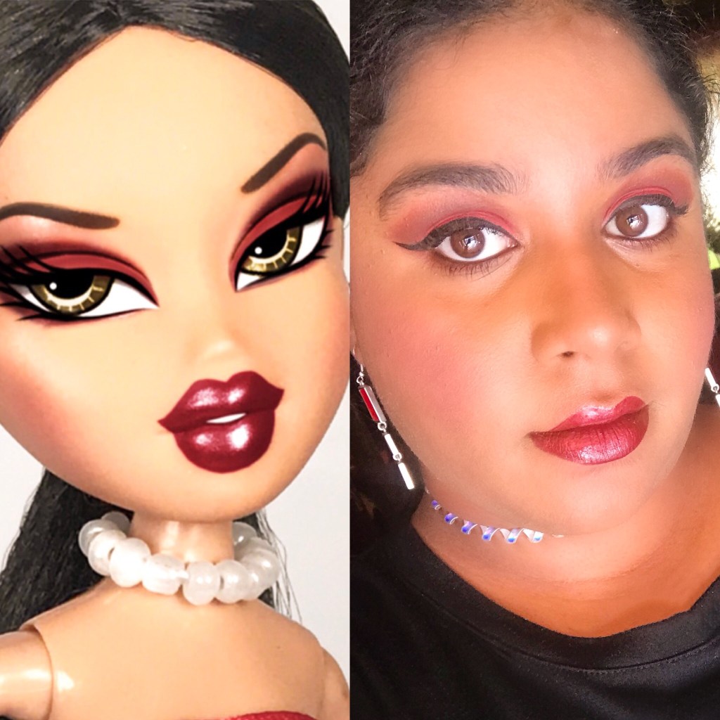 BRATZ CHALLENGE (JADE) FASHION MAKEUP LOOK | MAKEUP&nbsp;TUTORIAL