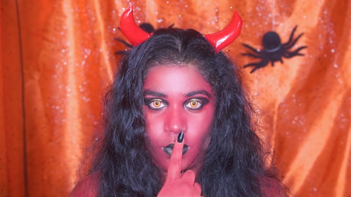 RED GLAM DEVIL HALLOWEEN MAKEUP ⎢MAKEUP TUTORIAL