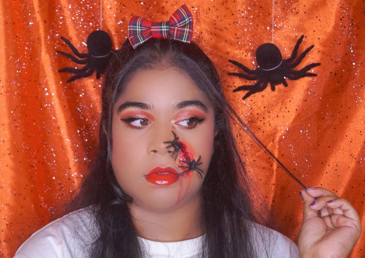 ZOMBIE GLAM CHEERLEADER MAKEUP ⎟MAKEUP TUTORIAL