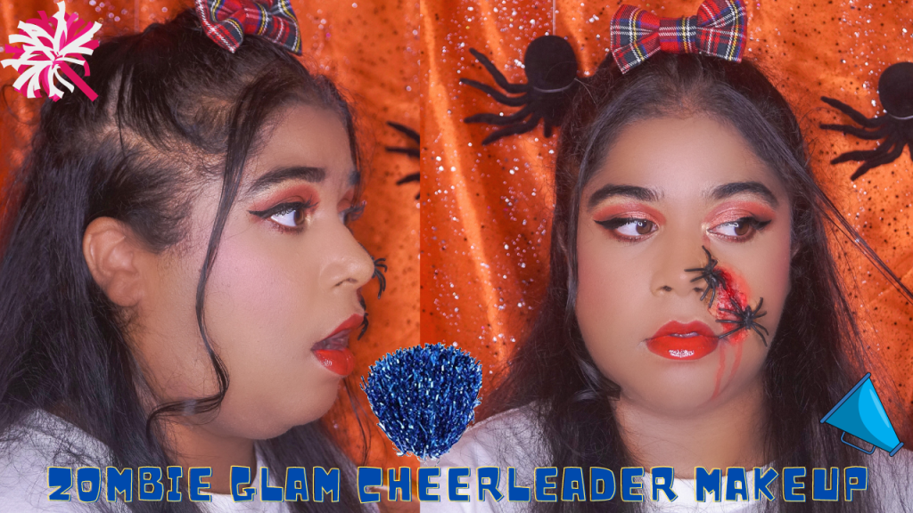 ZOMBIE GLAM CHEERLEADER MAKEUP ⎟MAKEUP&nbsp;TUTORIAL